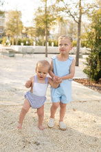Load image into Gallery viewer, Sawyer Sunsuit, Patriotic Stripes