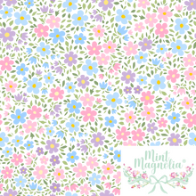 Load image into Gallery viewer, Addison Ruffle Dress, Blakeney Ballet Pink with Wing Haven Wildflowers