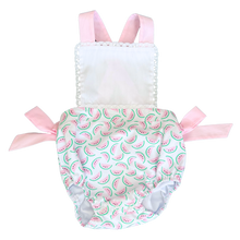 Load image into Gallery viewer, Sadie Sunsuit, Waverly Watermelons