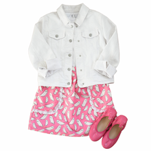 Load image into Gallery viewer, Sally Ruffle Pocket Skirt, Gastonia Ghosts