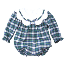 Load image into Gallery viewer, Charlotte Scalloped Bubble, Eastover Tartan
