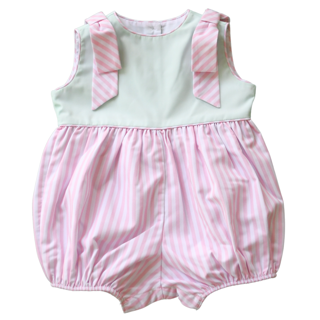 Ellie Bubble, Madison Park Mint and Providence Pink Stripe