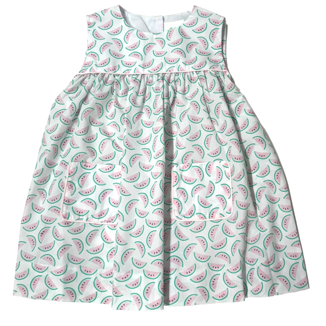 Lucy Dress, Waverly Watermelons