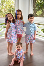 Load image into Gallery viewer, Lucy Dress, Plaza Patriotic Stars
