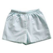 Load image into Gallery viewer, Shep Shorts, Madison Park Mint Gingham
